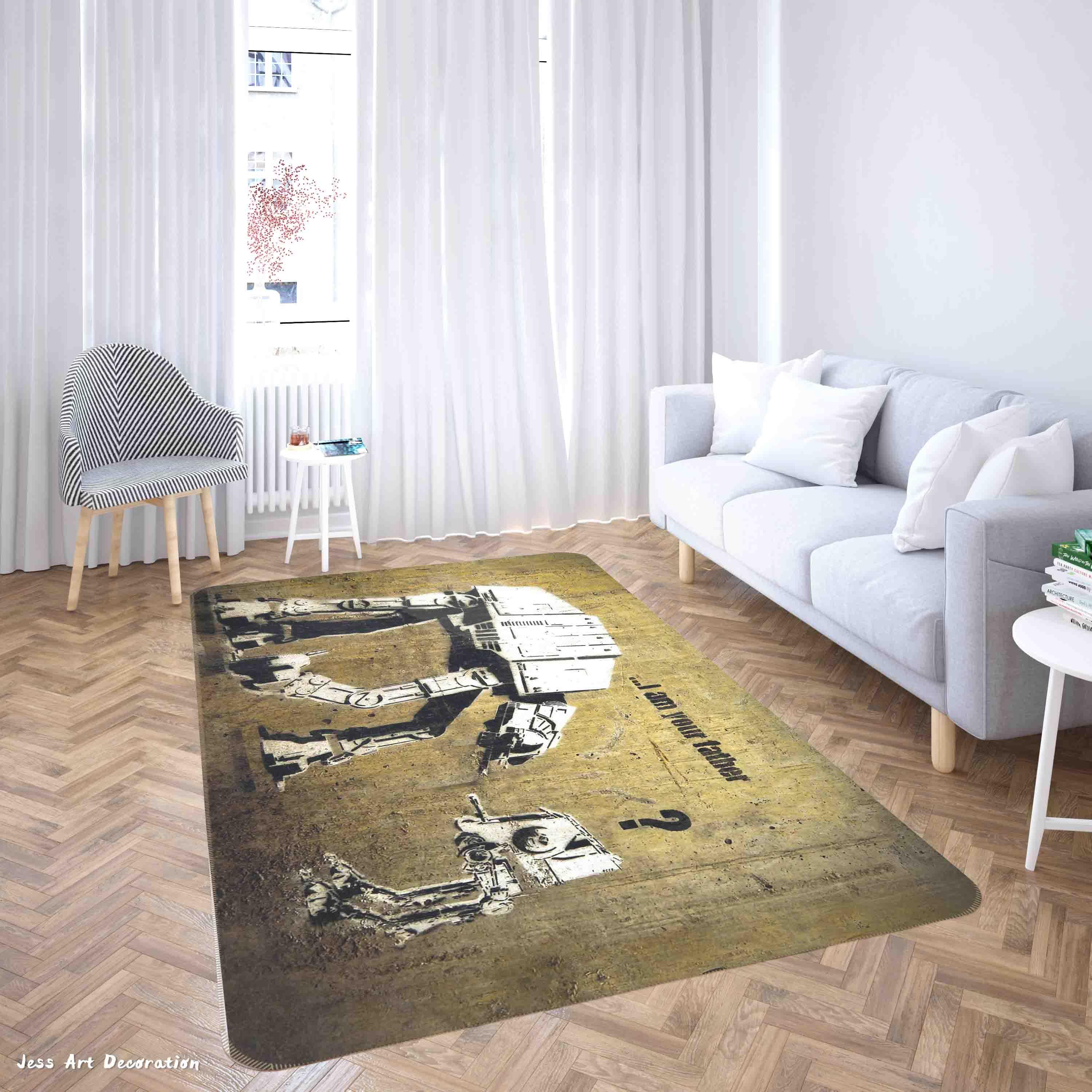 3D Graffiti Artists Works Non-Slip Rug Mat A272 LQH- Jess Art Decoration
