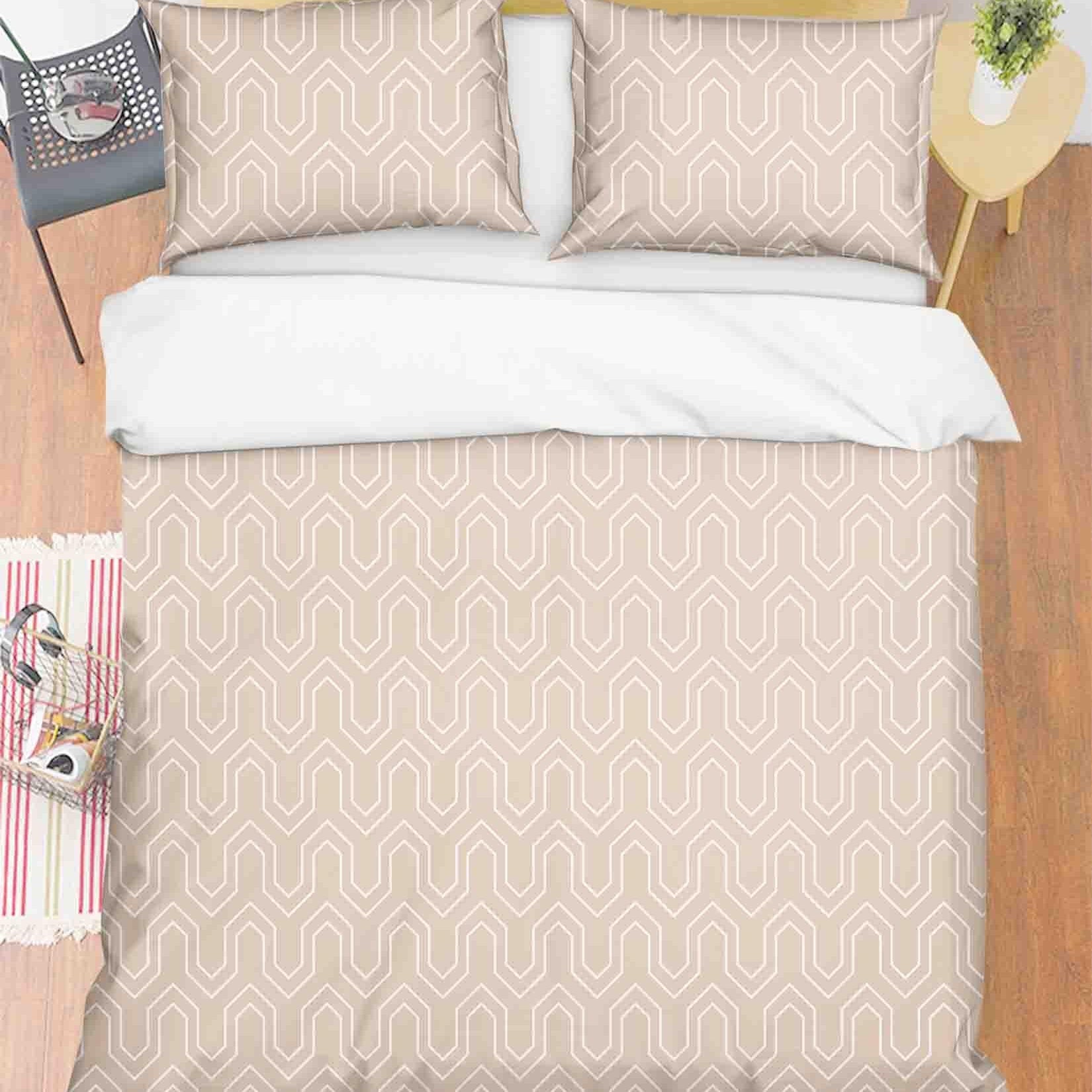 3D Abstract Geometric Art Decoration Quilt Cover Set Bedding Set Duvet Cover Pillowcases 218- Jess Art Decoration