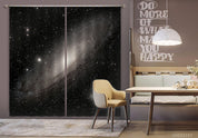 3D Abstract Space Black Curtains and Drapes LQH 7- Jess Art Decoration