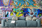 3D Graffiti Wall Mural Wallpaper 38- Jess Art Decoration