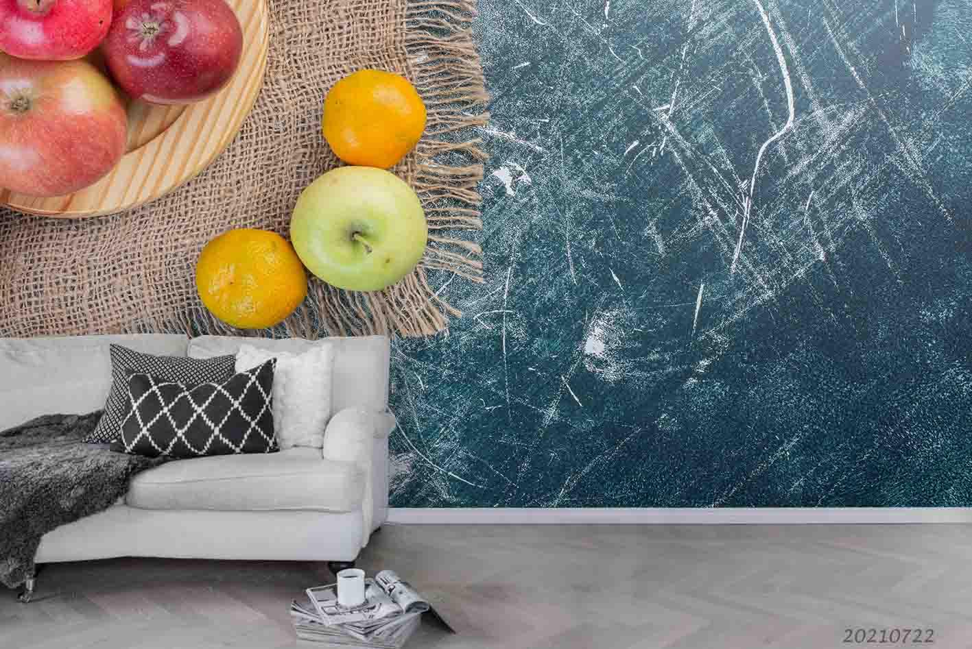 3D Autumn Fruit Wall Mural Wallpaper LQH 506- Jess Art Decoration