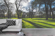 3D Woods Grassland Park Wall Mural Wallpaper SWW3896- Jess Art Decoration