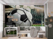 3D Football Net Pattern Wall Mural Wallpaper GD 2916- Jess Art Decoration