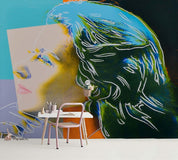 3D Beauty Woman Female Wall Mural Wallpaper SF14- Jess Art Decoration