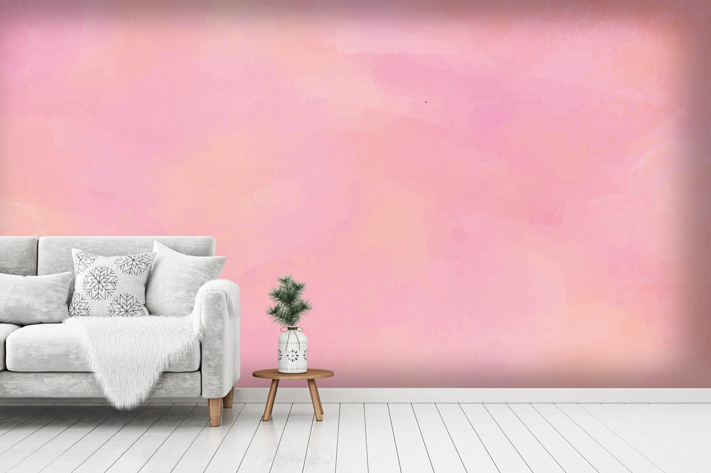 3D Bright Pink Wall Mural Wallpaper 1- Jess Art Decoration