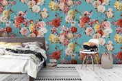 3D Flower Branch Wall Mural Wallpaper 81- Jess Art Decoration