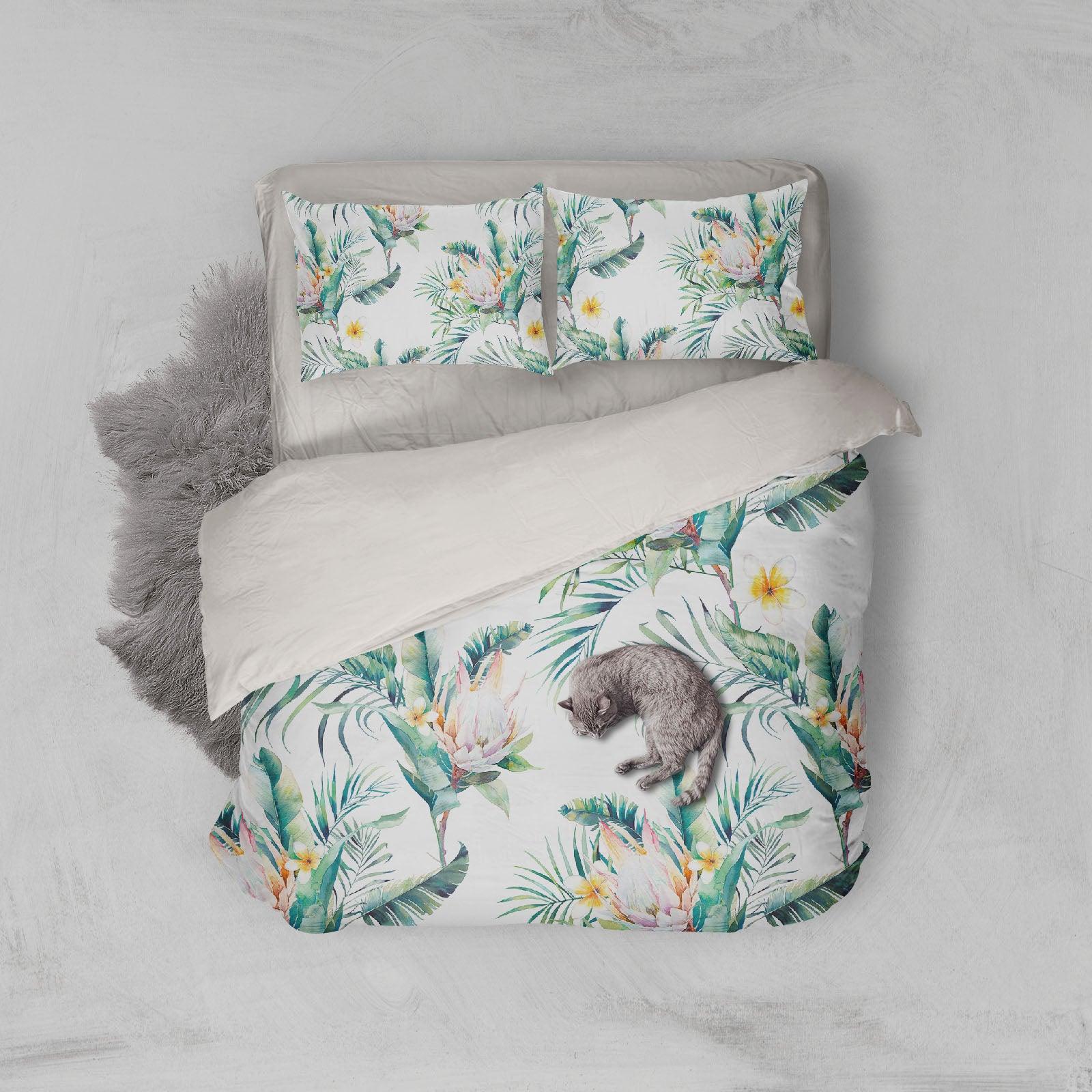 3D Color Flower Pattern Quilt Cover Set Bedding Set Pillowcases  117- Jess Art Decoration