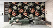 3D Vintage Blooming Peony Flower Wall Mural Wallpaper GD 3517- Jess Art Decoration