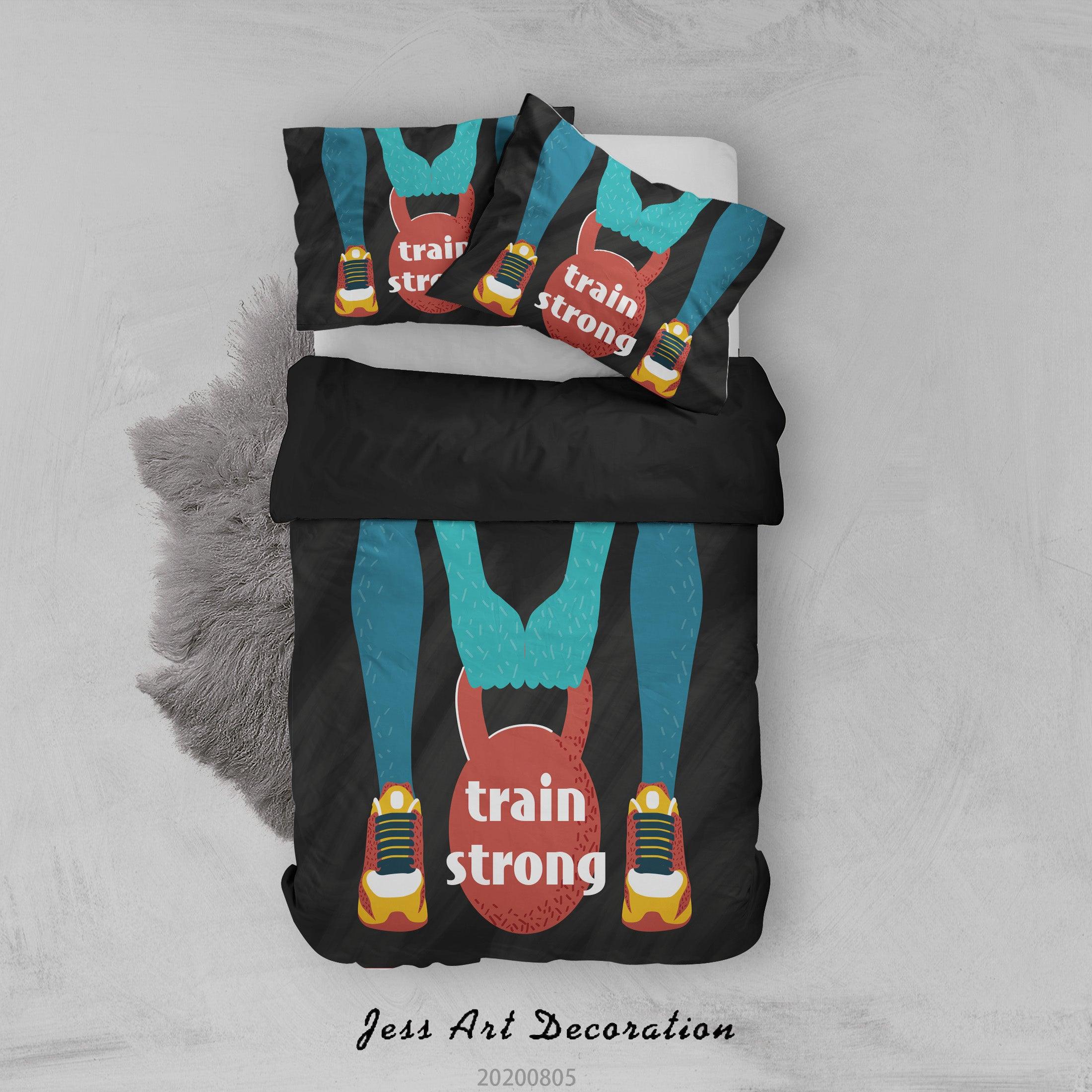 3D Train Strong Quilt Cover Set Bedding Set Duvet Cover Pillowcases LXL 32- Jess Art Decoration