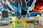 3D Abstract Graffiti Wall Mural Wallpaper 236- Jess Art Decoration