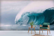 3D Sea Wave Landscape Wall Mural Wallpaper LQH 337- Jess Art Decoration