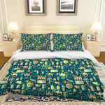 3D Cartoon Castle Camel Quilt Cover Set Bedding Set Pillowcases 78- Jess Art Decoration
