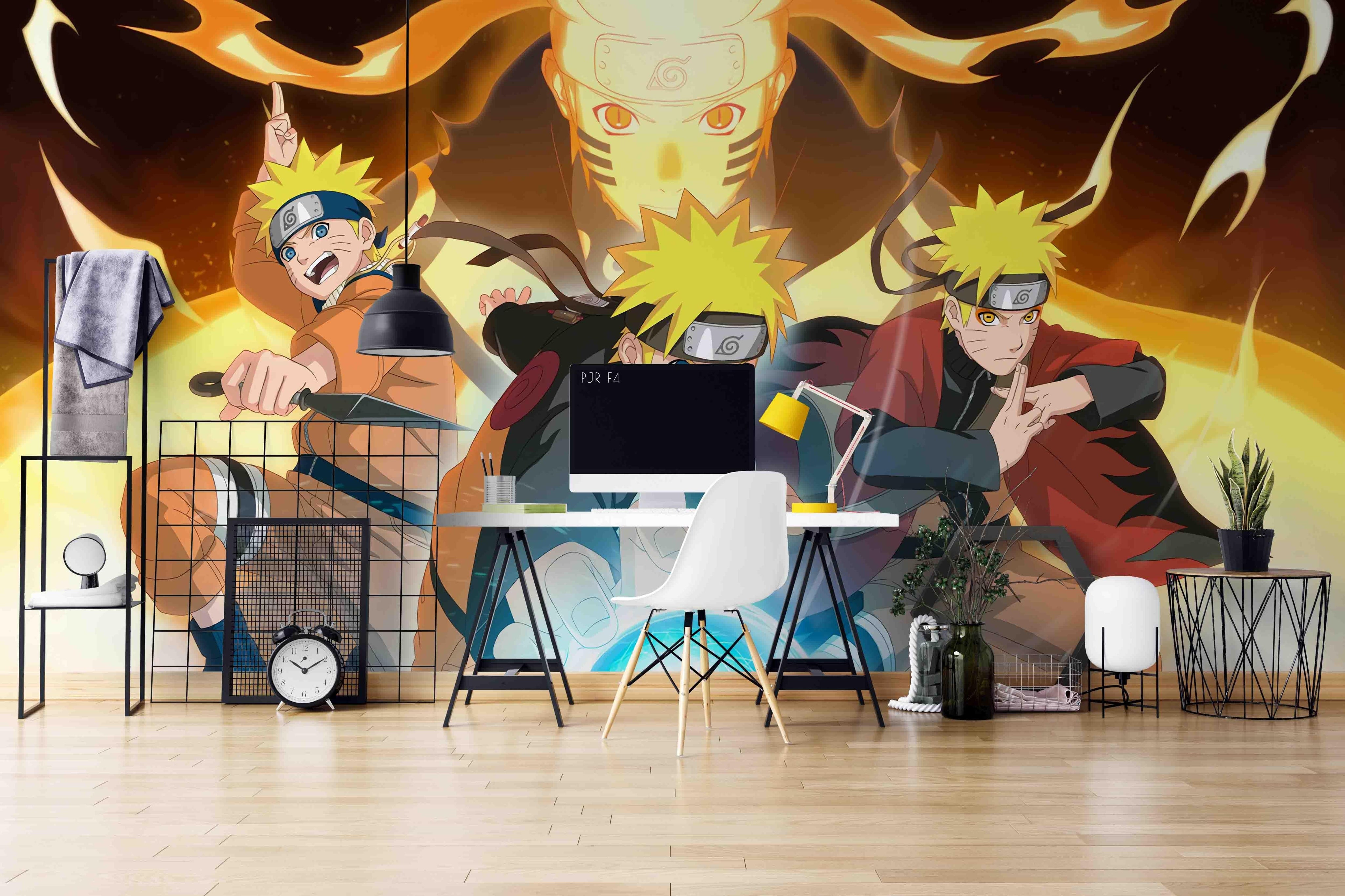 3D Ninja Boy Action fantasy ninja boy action mural wall mural wallpaper for kids room - view 2