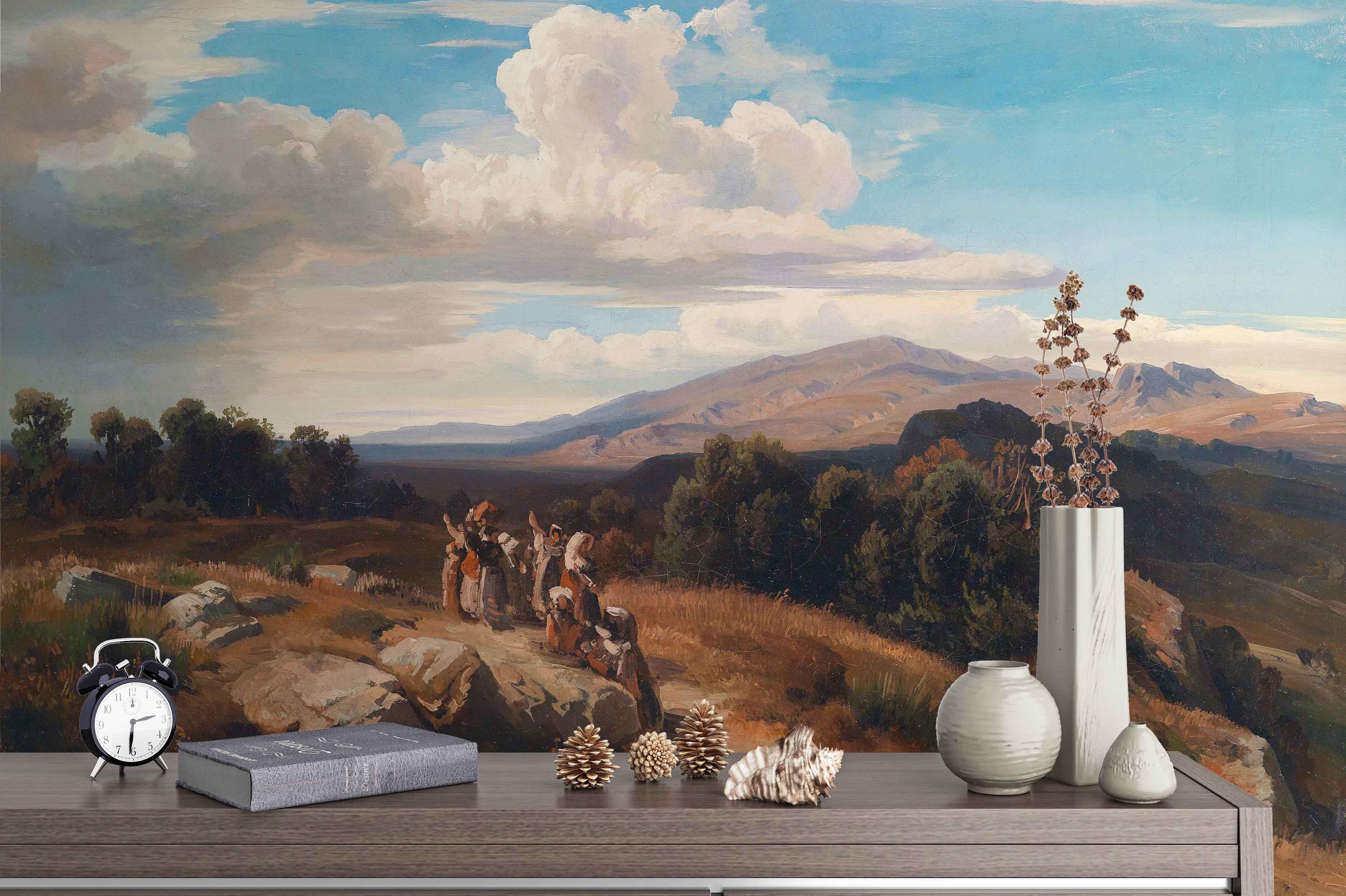 3D European Style Oil Painting Wall Mural Wallpaper  22- Jess Art Decoration