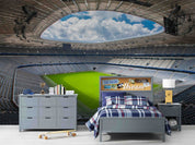 3D Germany Allianz Arena Wall Mural Wallpaper GD 99- Jess Art Decoration