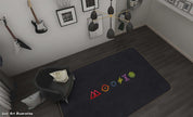 3D Rock Band Non-Slip Rug Mat 212- Jess Art Decoration