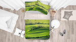 3D Green Grassland Landscape Quilt Cover Set Bedding Set Pillowcases 59- Jess Art Decoration