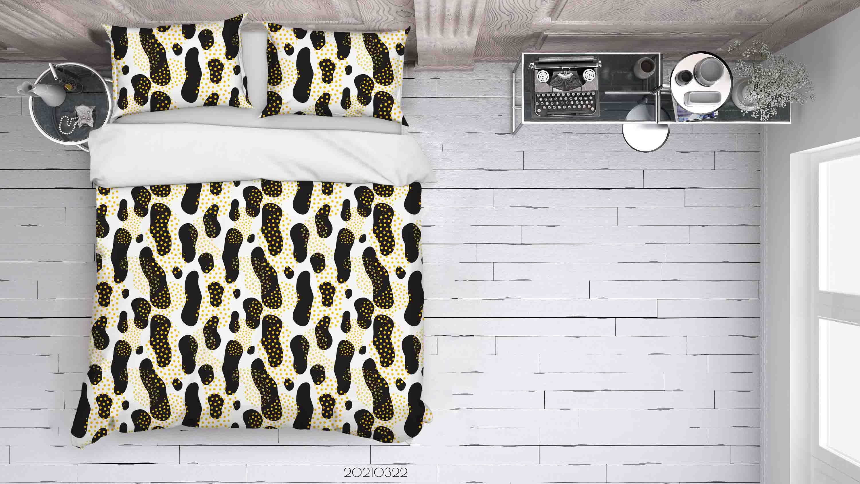 3D Abstract Geometric Pattern Quilt Cover Set Bedding Set Duvet Cover Pillowcases 25 LQH- Jess Art Decoration