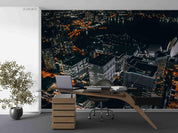 3D Architecture City Night View Wall Mural Wallpaper LQH 66- Jess Art Decoration