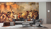 3D Europe Oil Painting Rome War Castle Wall Mural Wallpaper SWW5099- Jess Art Decoration