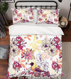 3D Color Flowers Quilt Cover Set Bedding Set Pillowcases  59- Jess Art Decoration