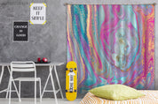 3D Colorful Marble Texture Curtains and Drapes LQH 105- Jess Art Decoration