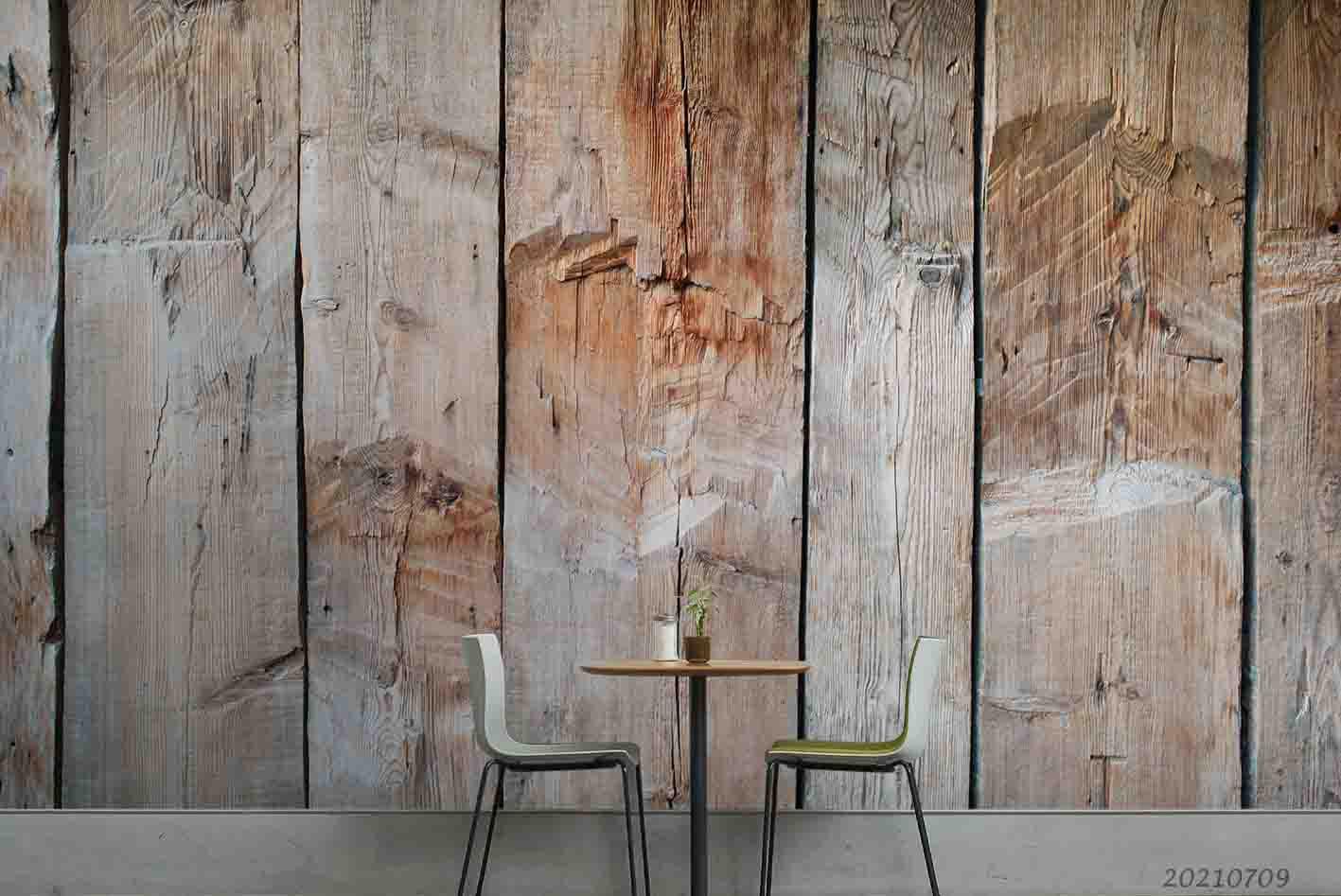 3D Wooden Background Wall Mural Wallpaper SWW3791- Jess Art Decoration