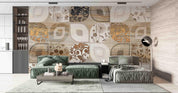 3D Wooden Floral Texture Wall Mural Wallpaper sww 33- Jess Art Decoration