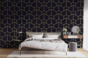 3D Art Geometric Decoration Wall Mural Wallpaper LQH 232- Jess Art Decoration