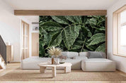 3D Tropics Plant Leaf Background Wall Mural Wallpaper SWW2355- Jess Art Decoration