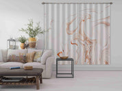 3D Abstract Marble Texture Curtains and Drapes LQH 47- Jess Art Decoration