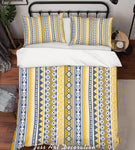 3D Color Stripes Pattern Quilt Cover Set Bedding Set Pillowcases  46- Jess Art Decoration