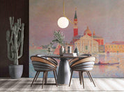 3D Architecture Sailboat Lake Landscape Oil Painting Wall Mural Wallpaper GD 4545- Jess Art Decoration