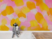 3D Abstract Color Graffiti Wall Mural Wallpaper LQH 394- Jess Art Decoration