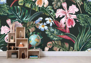 3D Tropical Plants Flowers Wall Mural Wallpaper 29- Jess Art Decoration
