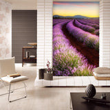 3D lavender grassland 081 wall murals- Jess Art Decoration