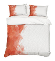 3D Orange Graffiti Quilt Cover Set Bedding Set Pillowcases 11- Jess Art Decoration