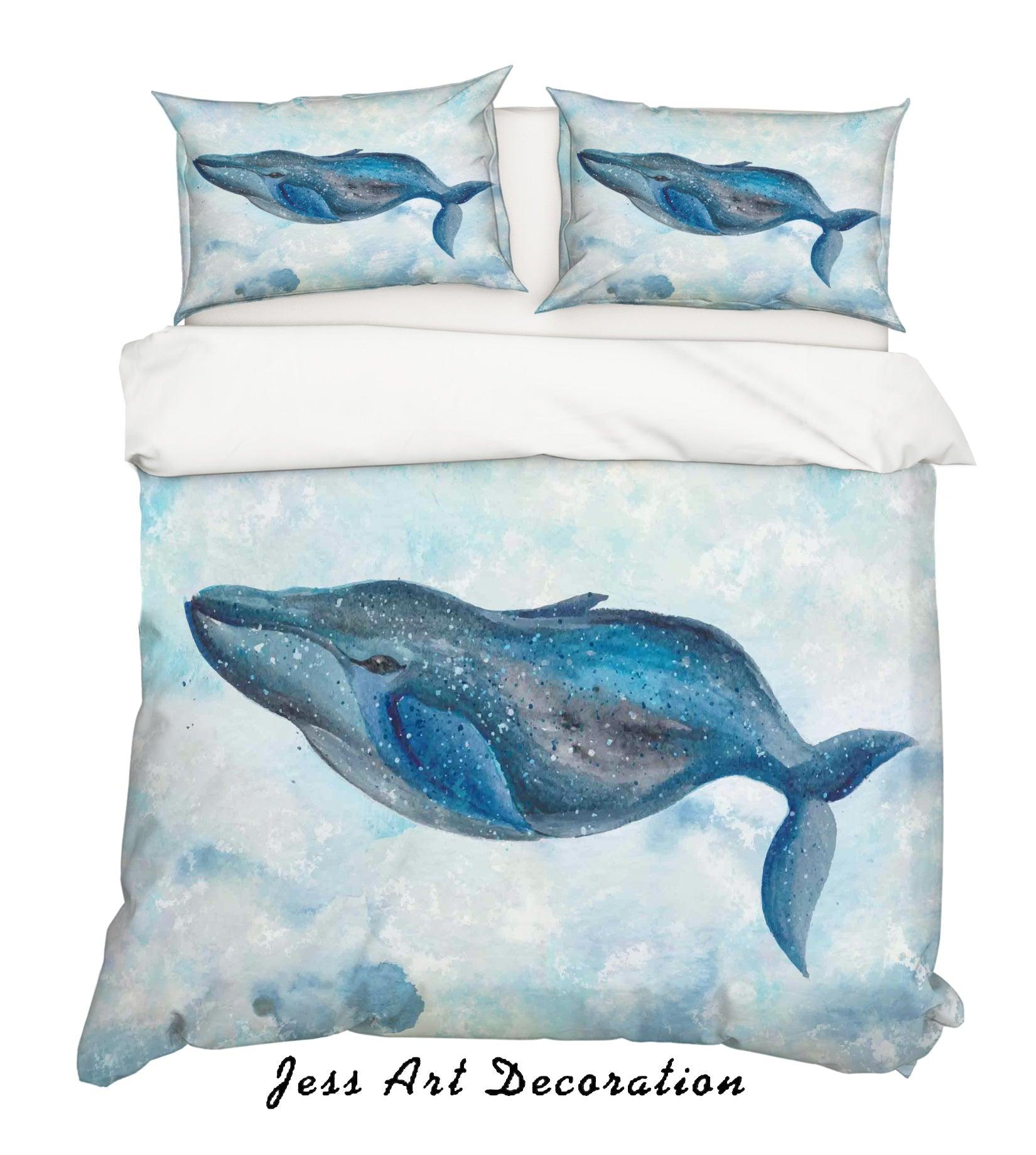 3D Hand Painted Dolphins Quilt Cover Set Bedding Set Pillowcases 150- Jess Art Decoration
