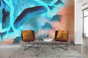 3D Abstract Hand-painted Beach Sea Reef  Wall Mural Wallpaper SWW897- Jess Art Decoration