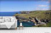 3D Sky Sea Coastline Landscape Wall Mural Wallpaper LQH 104- Jess Art Decoration