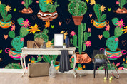 3D cactus wall mural wallpaper 28- Jess Art Decoration