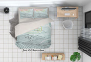 3D Green Pink Leaves Quilt Cover Set Bedding Set Pillowcases 72- Jess Art Decoration