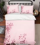 3D Pink Tree Shadow Quilt Cover Set Bedding Set Pillowcases 27- Jess Art Decoration