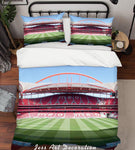 3D Football Field Quilt Cover Set Bedding Set Pillowcases  88- Jess Art Decoration