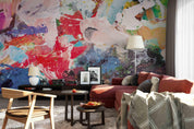 3D Graffiti Watercolor Wall Mural Wallpaper 147- Jess Art Decoration