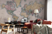 3D World Map Wall Mural Wallpaper 124- Jess Art Decoration