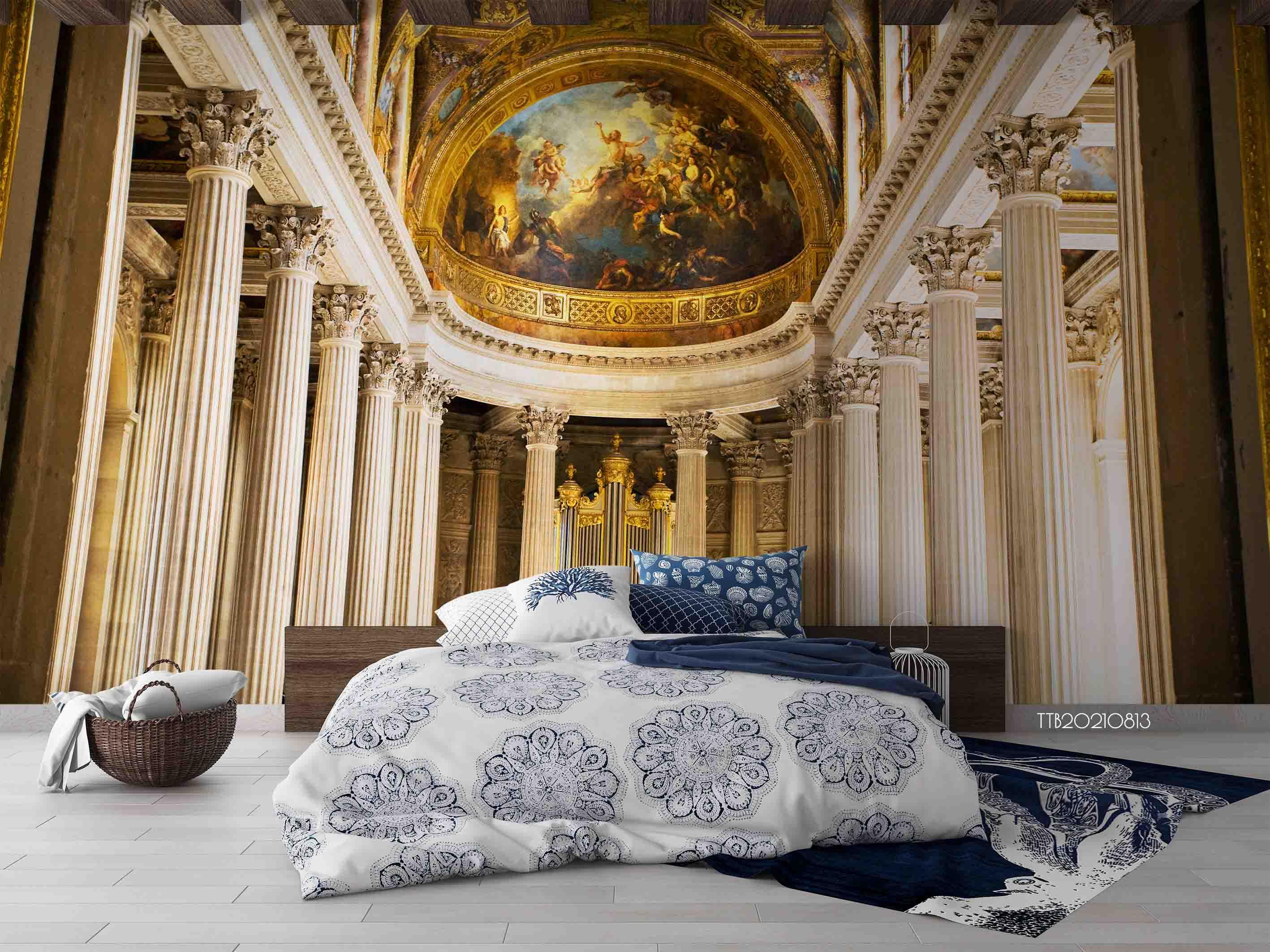 3D Europe Palace Versailles Wall Mural Wallpaper 5125- Jess Art Decoration