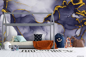 3D Watercolor Grey Marble Wall Mural Wallpaper LQH 71- Jess Art Decoration