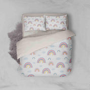 3D Rainbow Pattern Quilt Cover Set Bedding Set Pillowcases 111- Jess Art Decoration