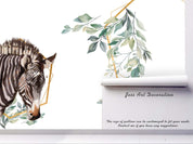 3D Simple Zebra Leaf Wall Mural Wallpaper 51- Jess Art Decoration